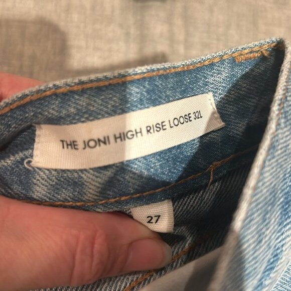 ARITZIA DENIM FORUM The Joni High Rise Loose 32l - Picture 14 of 16